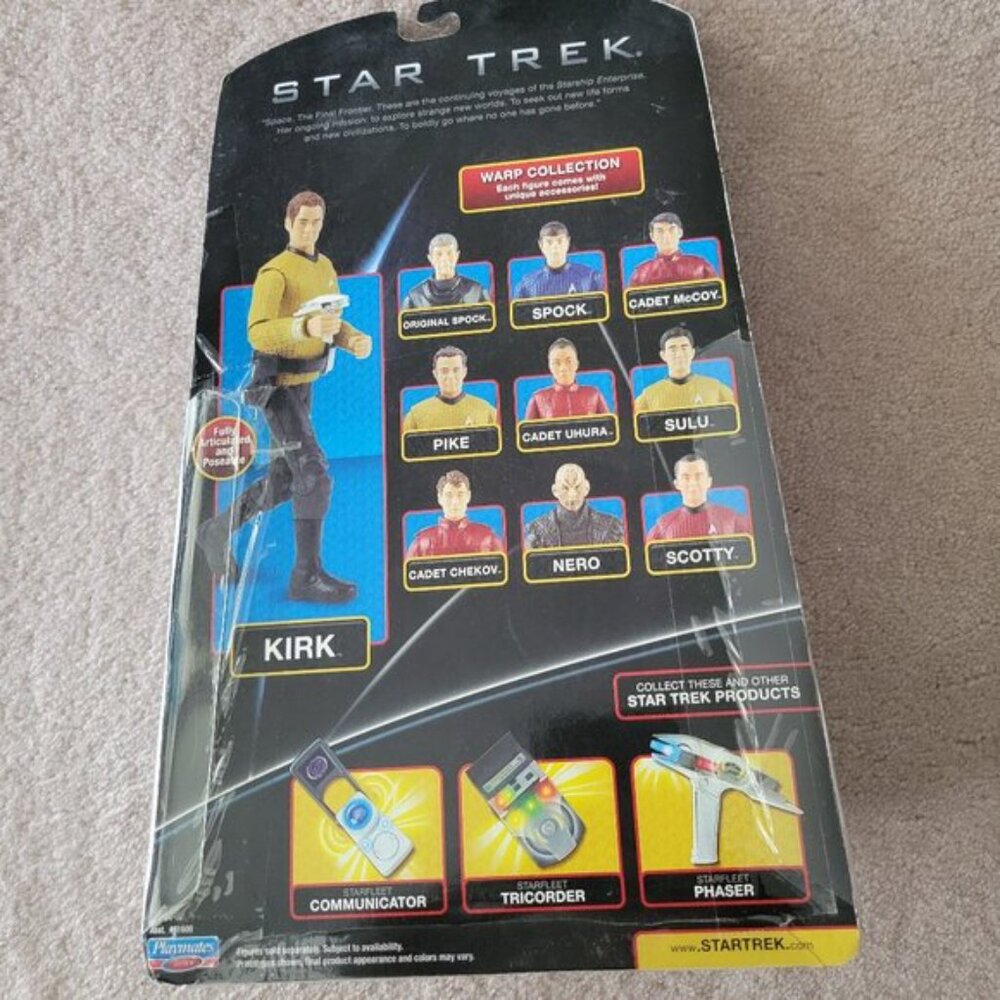 New Original Spock Star Trek Warp Collection Figure Playmates NWT - Picture 3 of 5